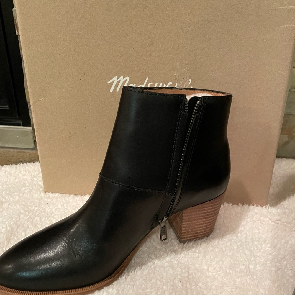 GREAT SALE !!!!!MADEWELL🧣Ankle Boots In Leather